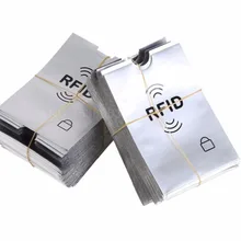 10 шт. RFID 13,56 МГц IC карта защиты NFC экранированная карта рукав предотвращает неавторизованное сканирование
