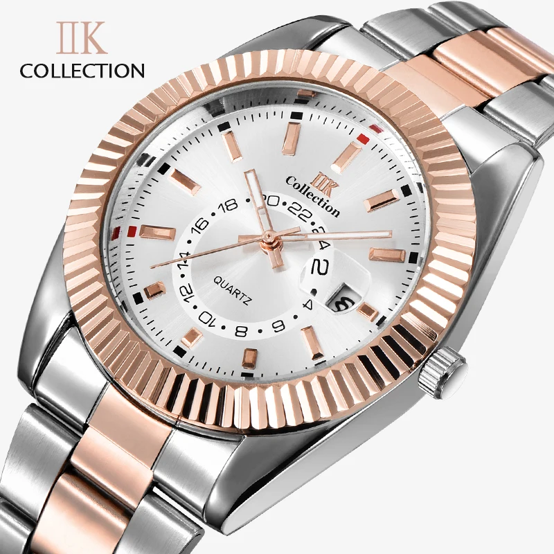 

Luxury Cheap Rose Gold Male Quartz Men Waterproof Mens Wrist Watch Watches Sport Wristwatch