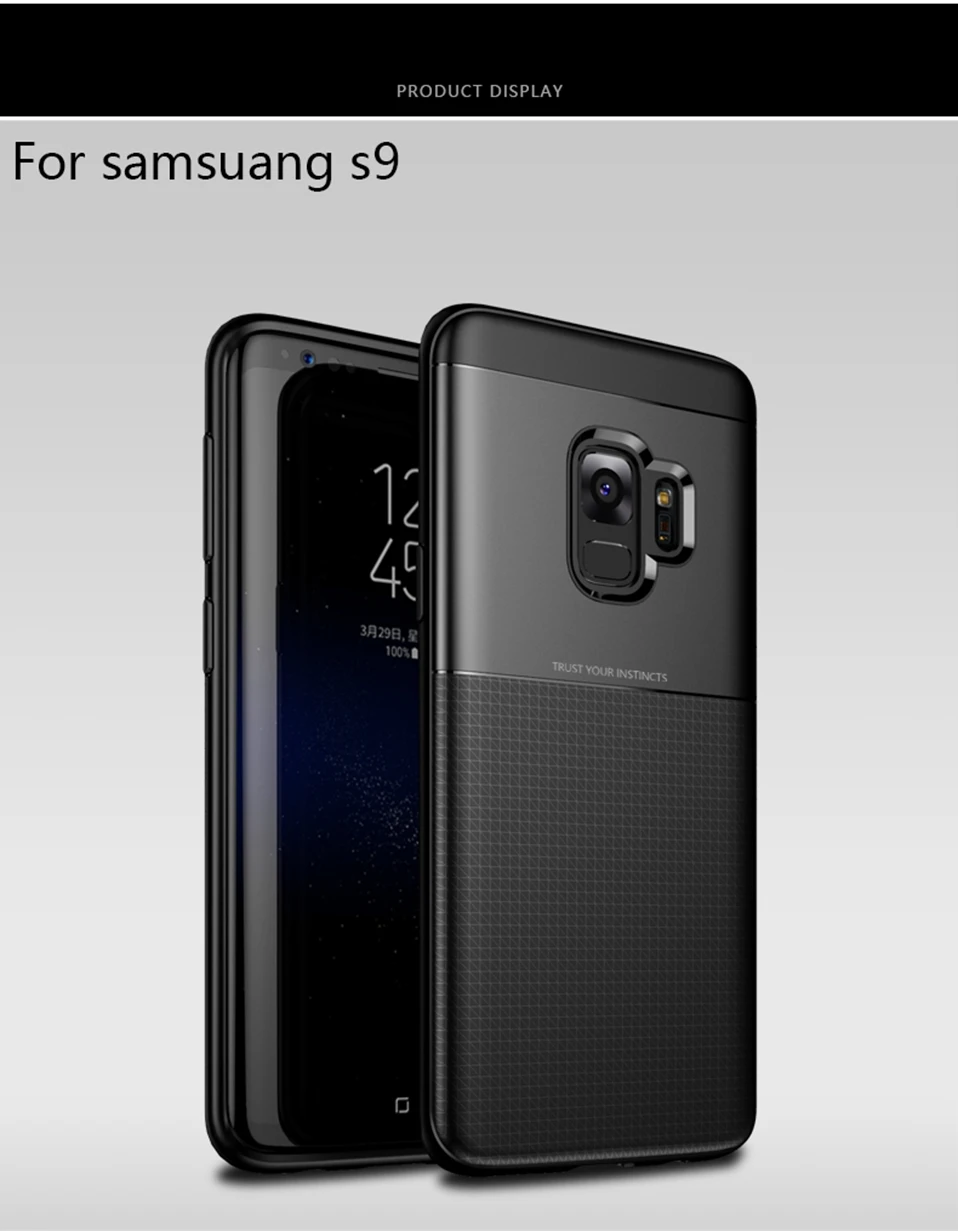 Cases For Samsung Galaxy S9 Case 360 Degree Full Cover Luxury Soft TPU S 9 Phone Back Coque for Samsung S9 plus Case Silicone (7)