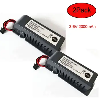 

2 X MR-J3BAT 3.6V 2000mAh ER6VC119A/B PLC CNC Li-ion Battery For MELSERVO M70