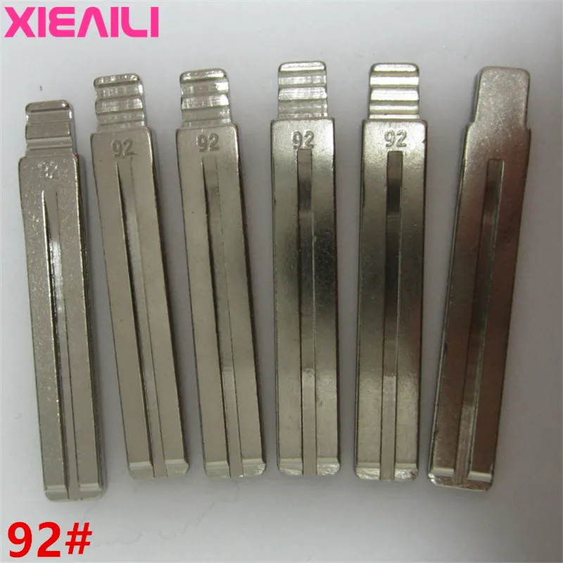 XIEAILI 20Pcs/lot 92# Metal Blank Uncut Flip Remote Key Blade For Hyundai Kia S392 | Автомобили и мотоциклы