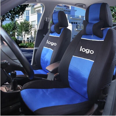 

Universal Car Seat Covers For Ford mondeo Focus 2 3 Fiesta kuga Edge Explorer ecosport BLACK/GRAY car accessories car-styling