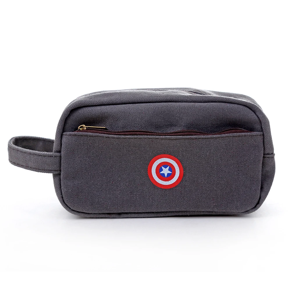 

2018 New Simple Avenger Alliance Super Hero Color Pencil Bag Large Capacity Multifunctional Pencil Case Pencil Student Storage