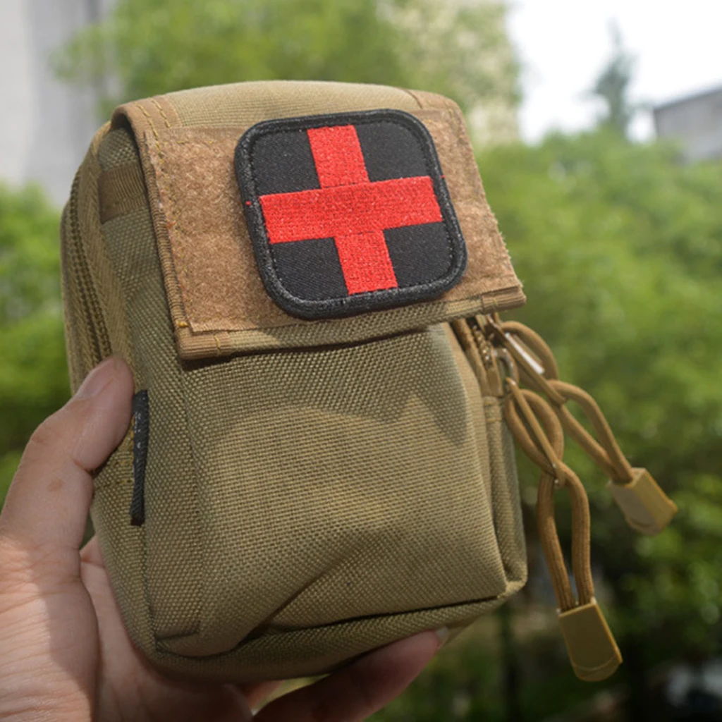 Embroidered Red Cross Medic Patch For Bag Backpack First Aid - Temu