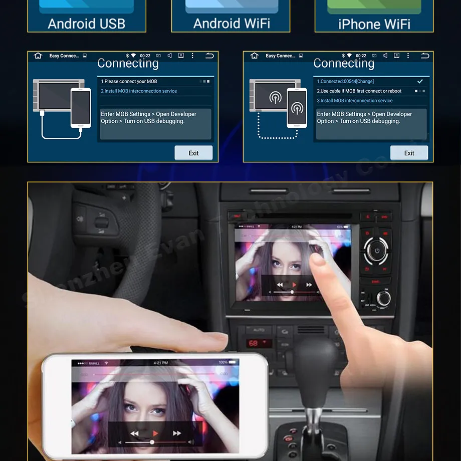 Clearance 7" Android 7.1 Car DVD Multimedia player radio Stereo for Benz W203 S203 C180 C200 C220 C230 C240 C270 C280 C300 C320 C350 C32 13