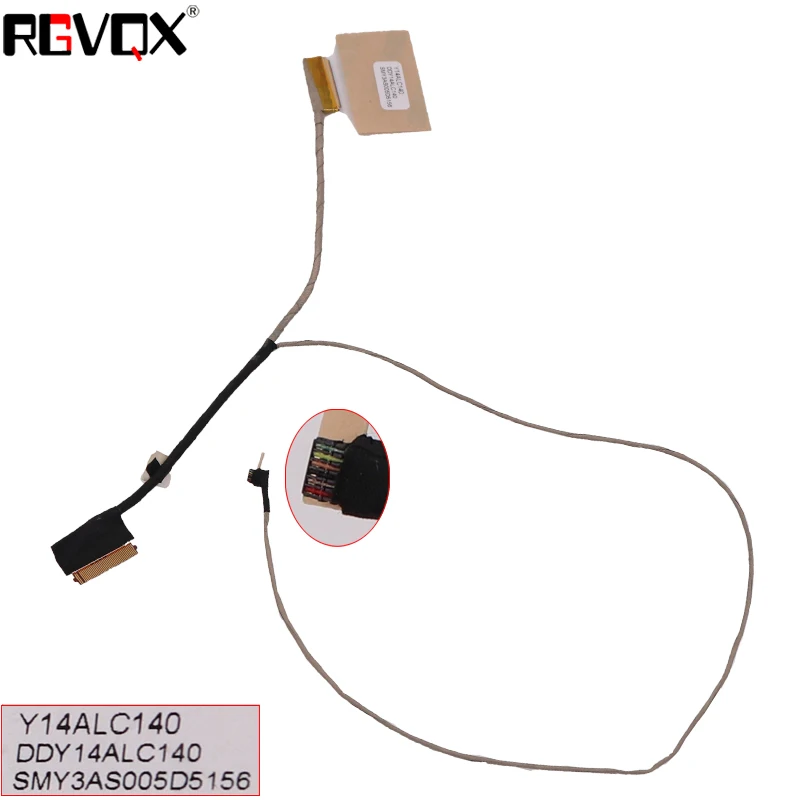 Новый ноутбук светодиодный кабель для HP Pavilion 15-P Envy 15-K Серии PN: DDY14ALC140 ремонт