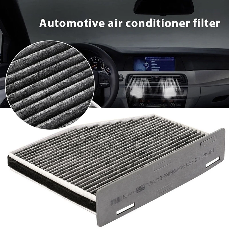 New Arrival 1pc 28*21*6cm Cabin Air Filter 1K0 819 644 OEM Air Cleaner Filters For Audi A3 TT