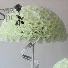 SPR 50 см внутренний пластиковый цветок шар-свадебное украшение целование ball-2pcs/лот