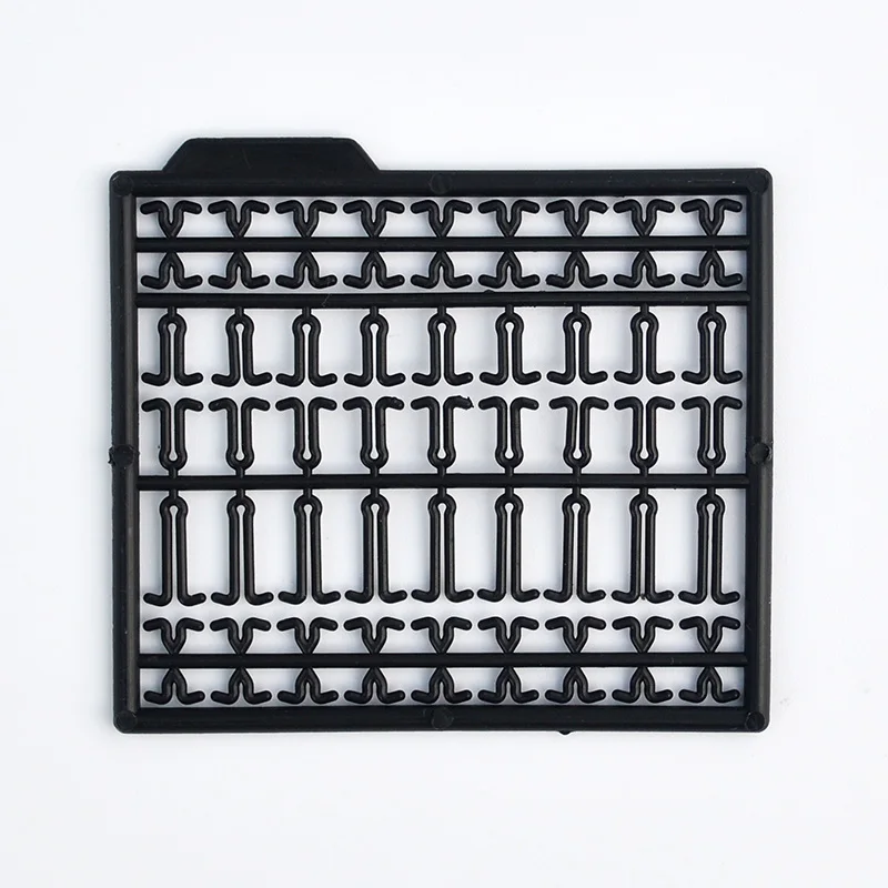 

Carp Fishing Boilie Stopper 10pcs/lot 63 Stops Black Hair Rig Extender Bait Stops Carp Fishing Accessories Drop Shipping