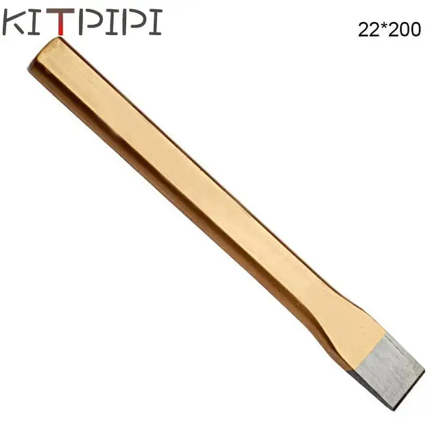 KITPIPI Pro Carving Chisels Knife Punch CR-V Alloy Steel Hand Tools Chisel DIY for Brickwork Concrete Metal Stone ZAO4535