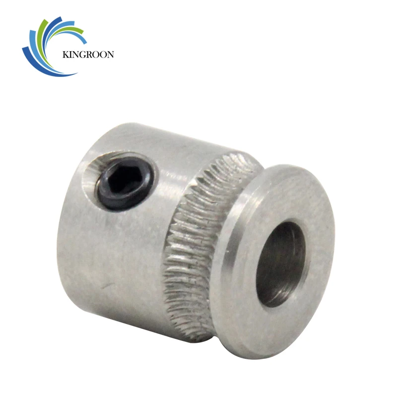 KINGROON 1 шт. 3D принтер MK7 нержавеющая сталь цвет 75 мм|gear screw|extrusion diegear radio |