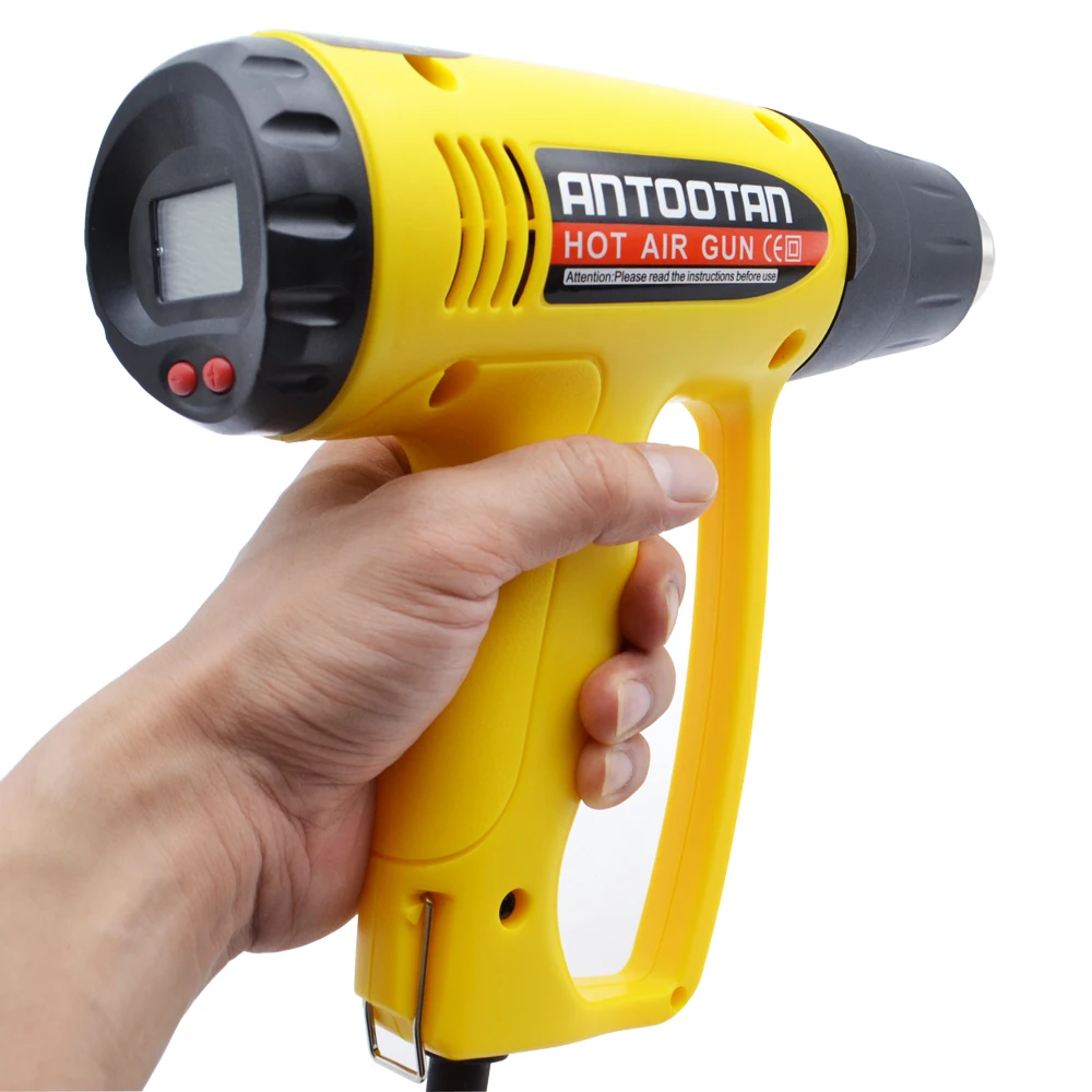 Строительный фен 2000W 220V терморегулятор с ЖК дисплеем|heat gun lcd|heat gunheat shrink |