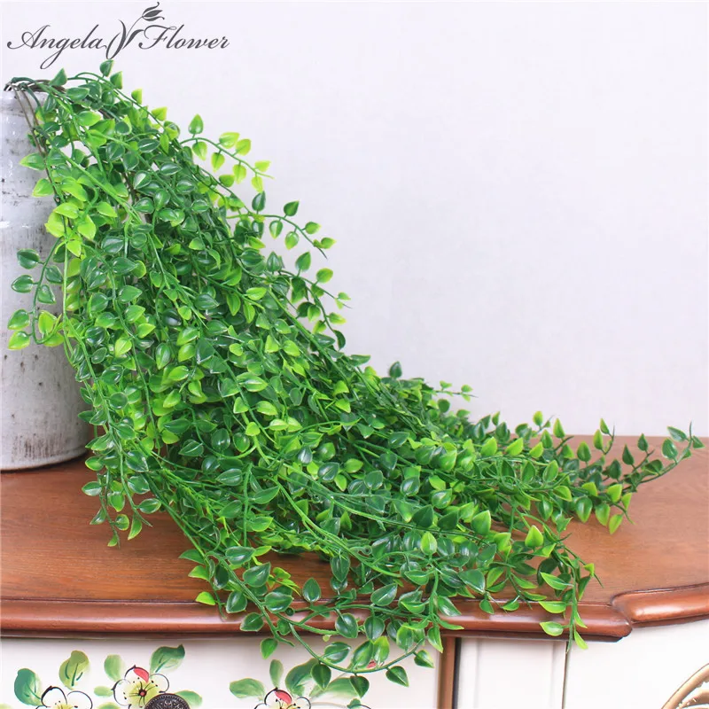 90cm Simulation parthenocissus artificial rattan plastic green plant