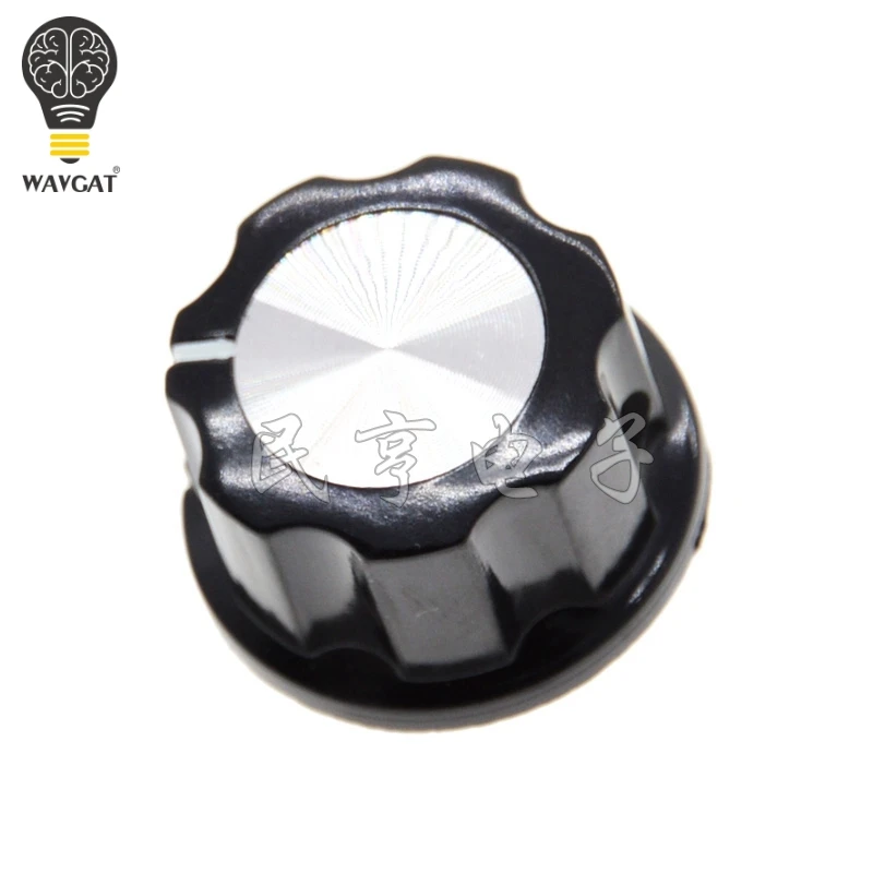 

MF-A03 RV24YN20S Potentiometer Knob Cap Inner 6.4mm Rotary Switch Bakelite Knob WH118 WX050 Potentiometer Switch