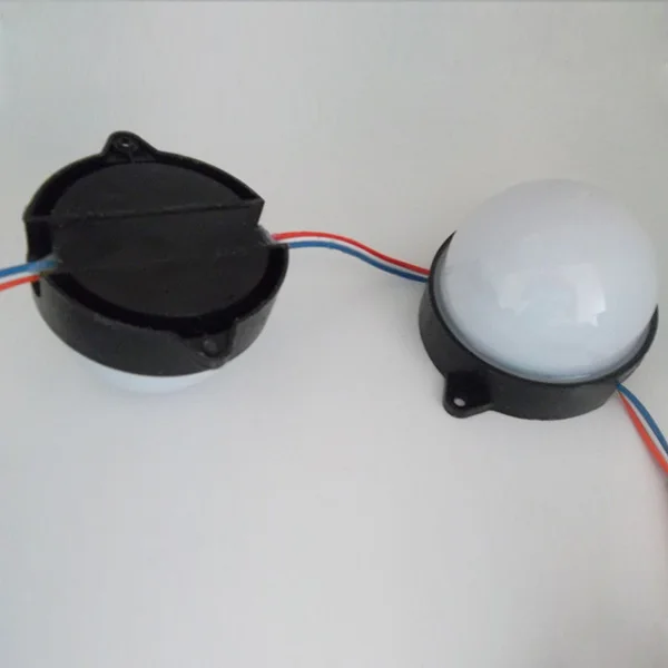 DC24VWS2811 ICIP68 Диаметр 80 мм Адресуемый 2 88 Вт (12 Светодиодный s)RGB Полноцветный молочный