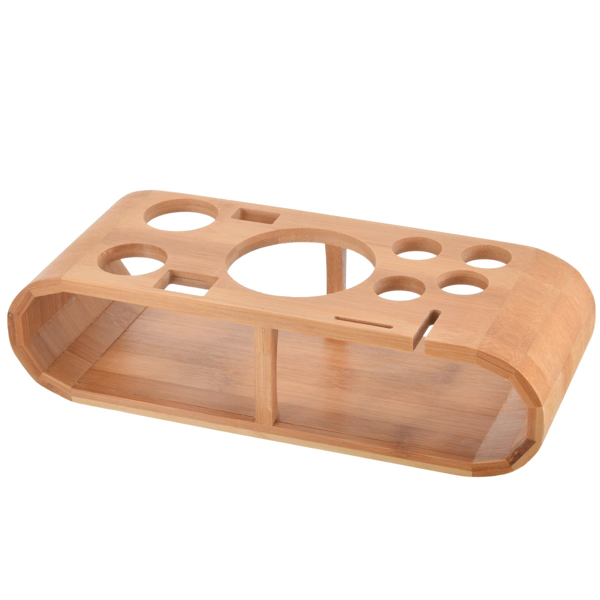 10pcs 550ml Stainless Steel Cocktail Kit Shaker Mixer Drink Bartender Martini Set with Wooden Holder Barware