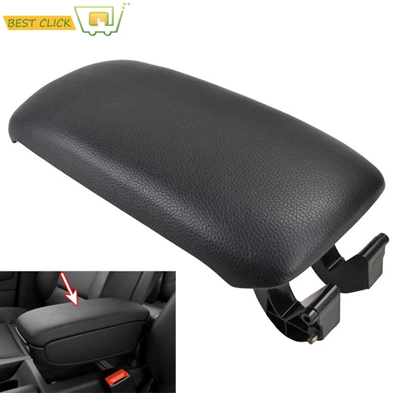 

Car Armrest Cover Latch Lid For Audi A3 8P 2003-2012 Center Console PU Leather Arm Rest Cap Clip Catch Auto Accessories