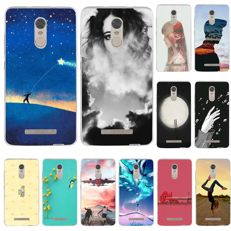 Мягкие чехлы для телефона из ТПУ милый Xiaomi Redmi Mi Note 2 3 S 4X 4A 5 6 5S 5A 8 A1 Pro Plus Bags арт