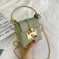 Женская сумка 2019 летняя новая сумка модная маленькая квадратная сумка с цепочкой дикая сумка через плечо C42-37