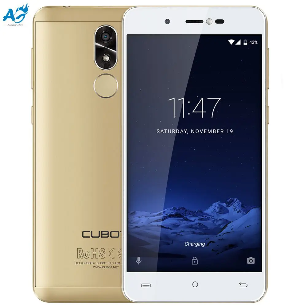 Original CUBOT R9 3G Smartphone Android 7 0 13 0MP With AF And Flashlight Front Camera