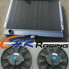 3 ряда алюминиевый радиатор и вентилятор* 2 для 1968 1969 1967 Ford Mustang обтекатель/Ranchero
