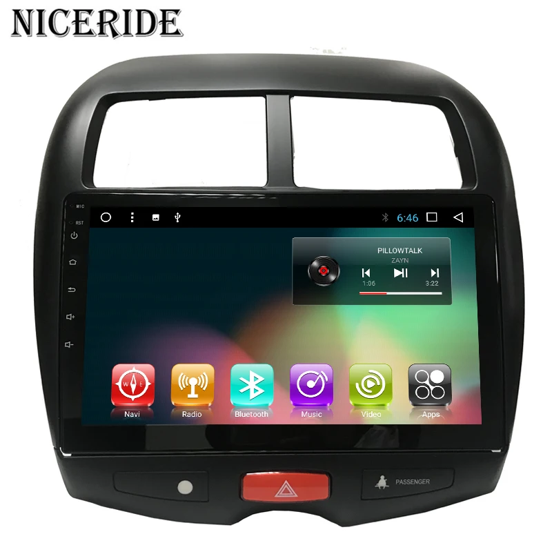 Best For 2010 2011-2015 Mitsubishi ASX Car Multimedia player 2 DIN Android 7.1 GPS Navigation radio stereo 0