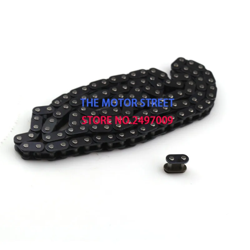 

460mm T8F Chain With Master Link Spare For 47cc 49cc Mini Minimoto Pit Dirt ATV Pocket Bikes Motorcycle Parts