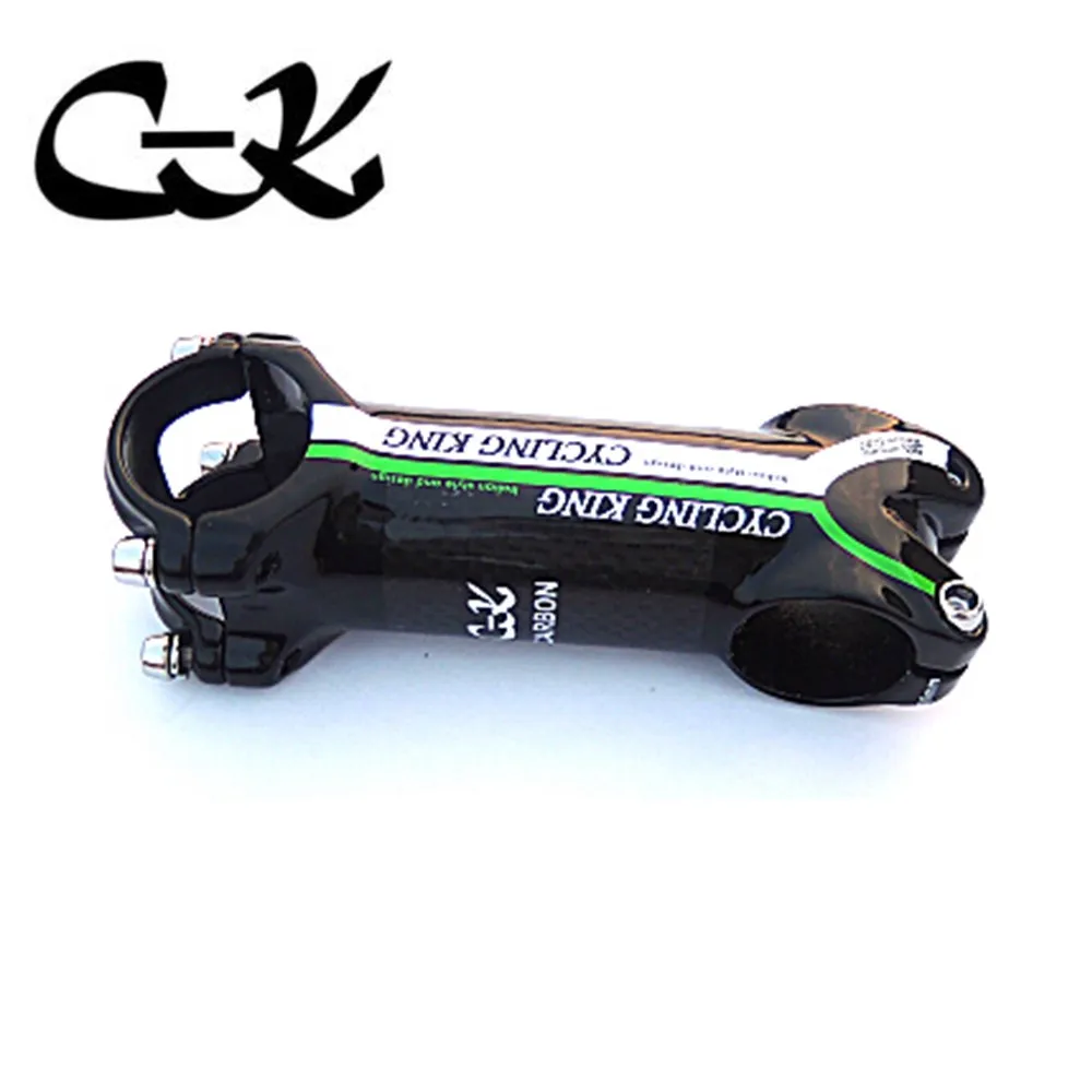 

sale 2015 cycling king alloy + 3k carbon fiber green stem black red mountain bike road bike stem 80 90 100 110 120mm