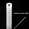 Sewing Foot Sewing 15-30cm Stainless Steel Metal Straight Ruler  Ruler Tool Precision Double Sided Measuring Tool ► Photo 2/5