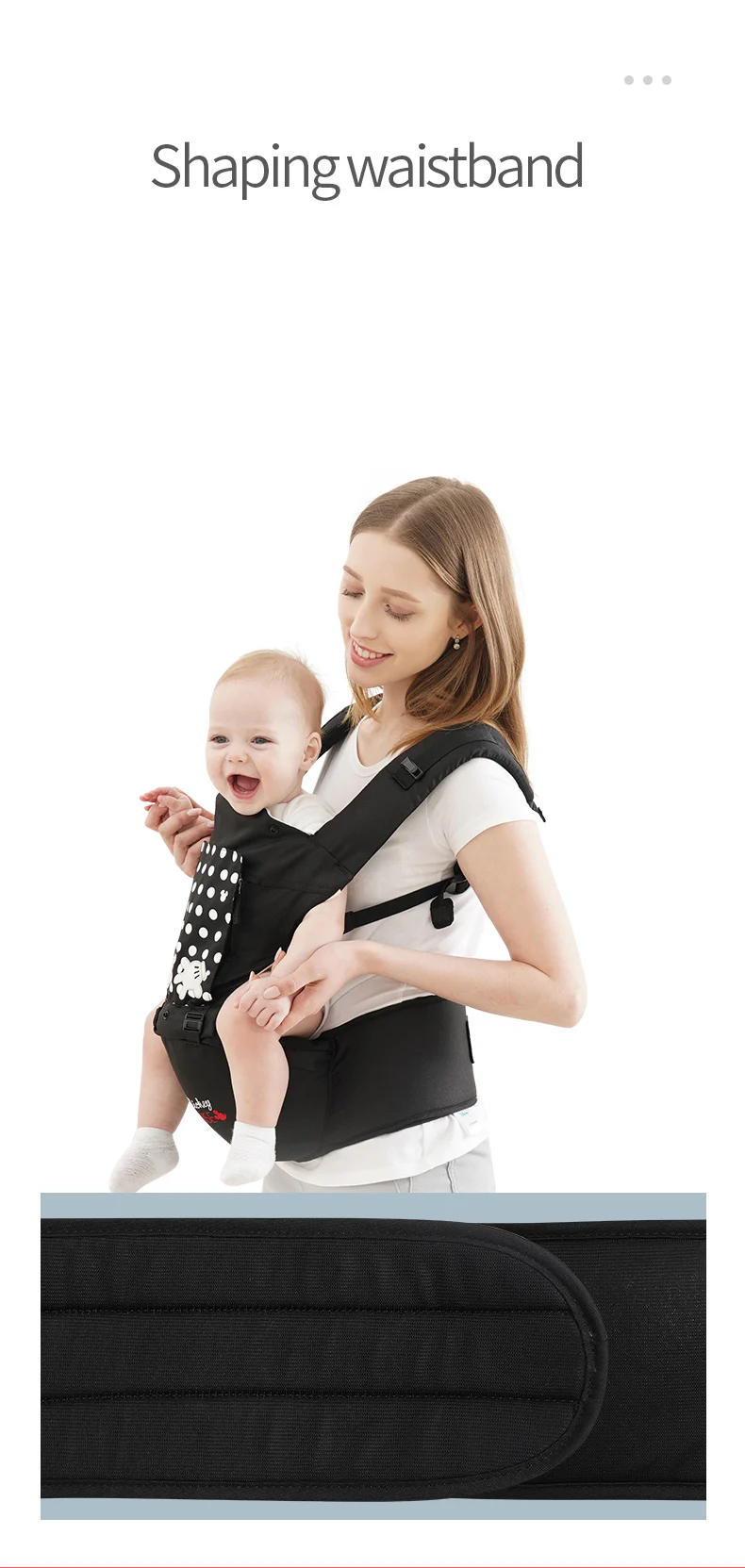 Disney Ergonomic Baby Carrier Backpack Infant Sling Toddler Waist Wrap Carrier Baby Holder Kangaroo Hipsit Minnie newborns 360