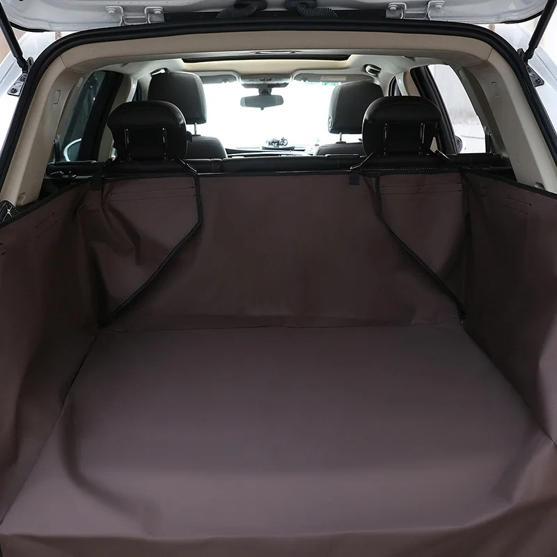 

pawstrip Pet Car Cover Waterproof Dog Trunk Mat Pet Cargo Liner Cover Car Trunk Protector Back Seat Cover For SUV Pet Barrier