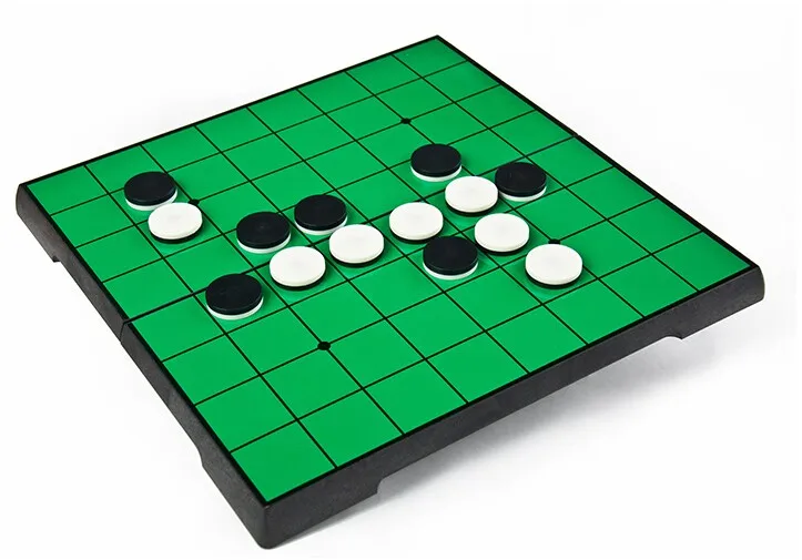 25 см Акриловые Магнитные портативные складные Reversi Отелло настольные шахматы стандартные развивающие домашние родитель-ребенок Семейная Игра