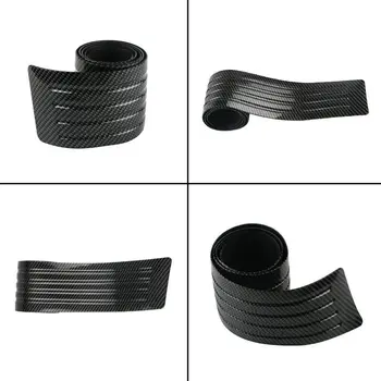 

Carbon Fiber Car Protector Bumper Strips Anti Collision Door Side Decorative Bar