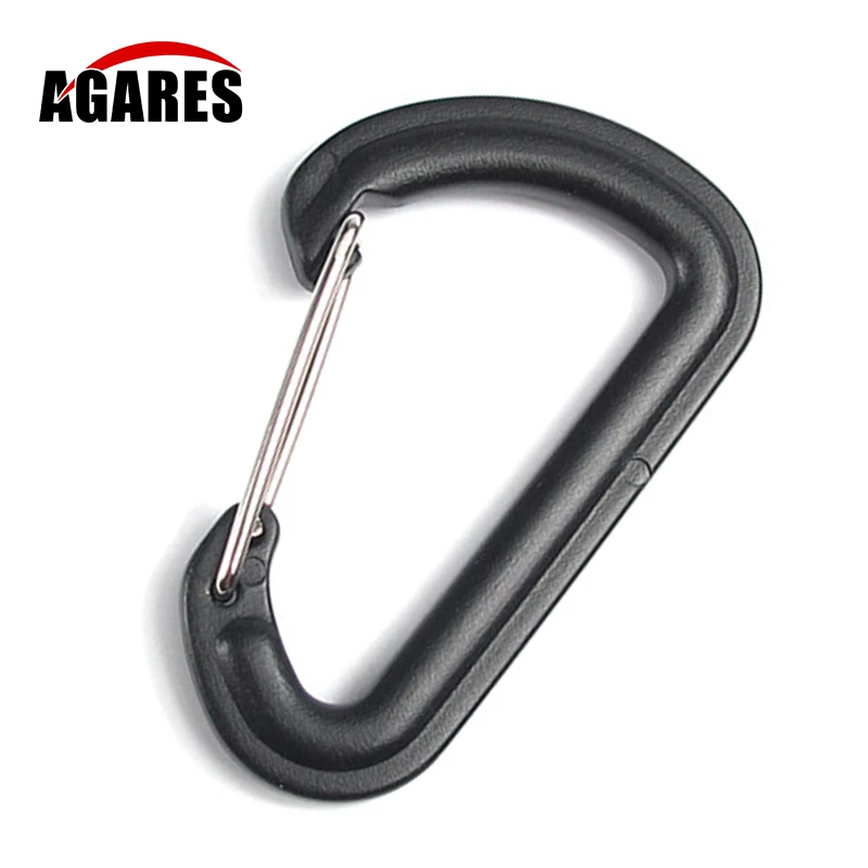 

5pcs camping tools carabiner clip keychain mosqueton tourist equipment climbing equipment carabiners hook keychain -08