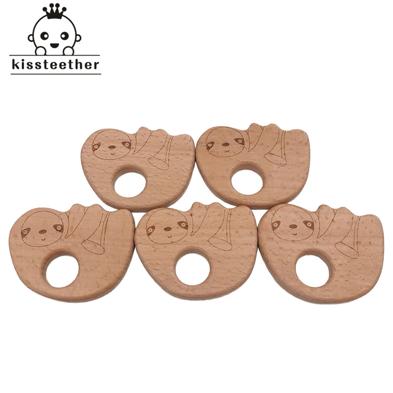 sloth teething toy