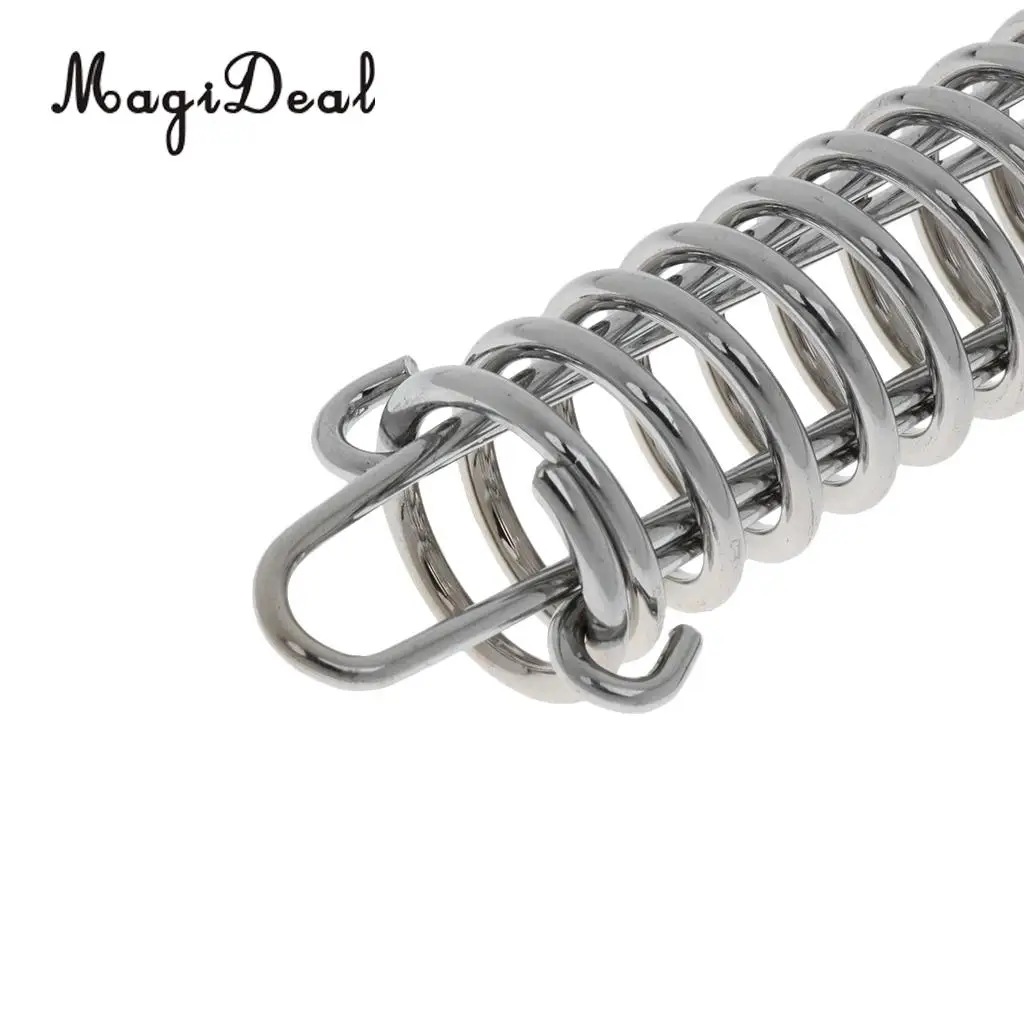 MagiDeal 5 Pieces Stainless Steel Camping Awning/Tent Spring Tensioner/ Tightener for Outdoor Camping Hiking Travel Picnic Beach