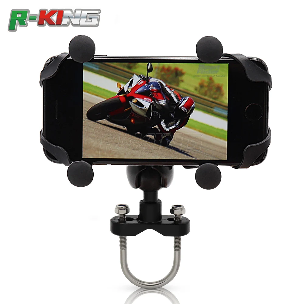 

For YAMAHA XJ6 Diversion MT-01 MT-03 V-MAX 1700 BT1100 BULLDOG Motorcycle GPS Navigation Frame Mobile Phone Mount Bracket