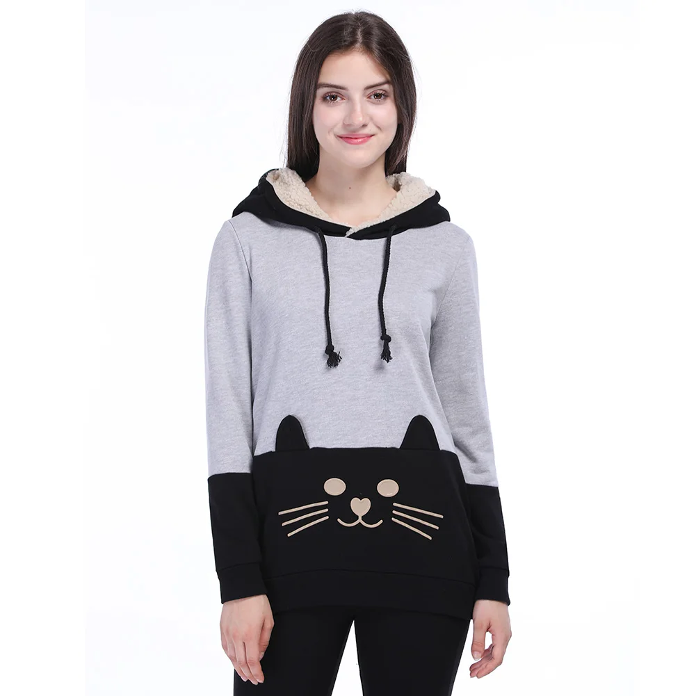 Buy Cat Lovers Hoodies With Pocket Pet Hoodies For