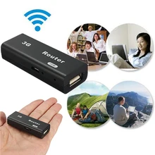Portable Mini 3G WiFi Router Wlan Hotspot LAN Client For AP 150Mbps RJ45 USB Wireless Adapter Repeater For Mac iOS Android