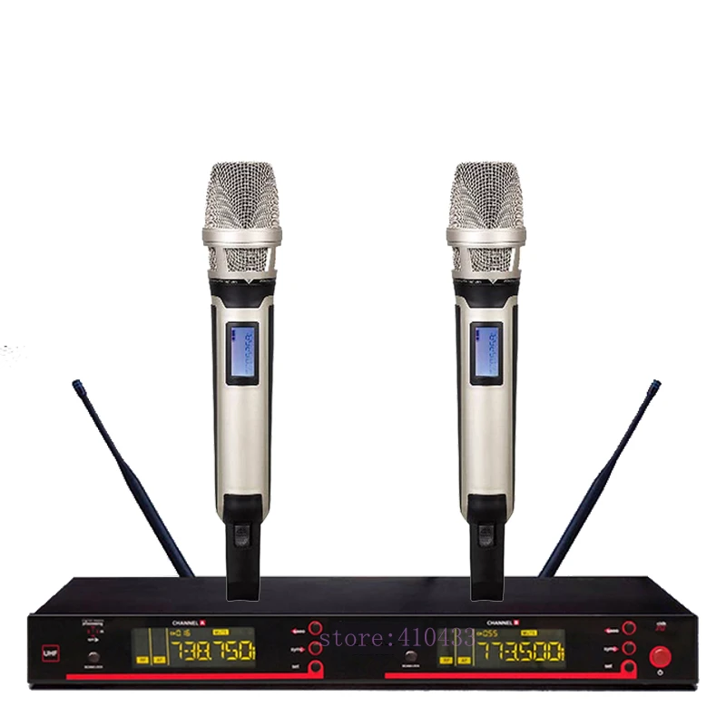 Skm 9000 50スタイルuhfバンド周波数調整可能なデュアルハンドヘルドボーカルマイクシステムカラオケワイヤレスマイクシステム Wireless Microphone System Microphone Systemskm 9000 Aliexpress