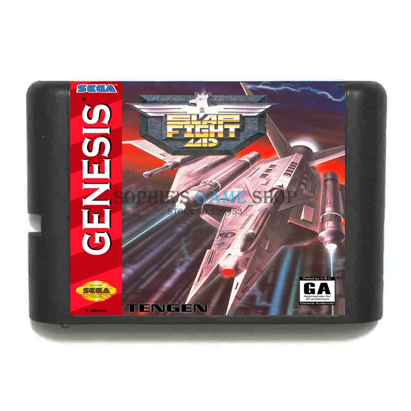 

Slap Fight Game Cartridge Newest 16 bit Game Card For Sega Mega Drive / Genesis System