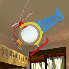Children toy modern plane boy room led girl cartoon bedroom lovely children s clothing store lighting