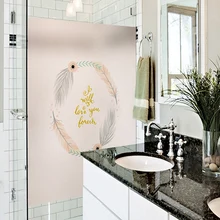 Перо целлофан электростатического стекла, фольги, стекла наклейки оконное стекло фильм матовые непрозрачные декоративные наклейки-69