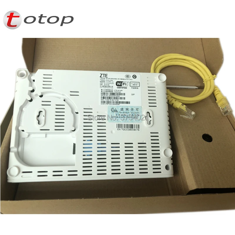 Новая версия 6,0 ZTE zxhn F660 GPON ONU 1GE + 3FE + 1 кастрюли + USB + WI-FI, sc upc 12 V 1.5A ONT оптический сетевой терминал, поддержка SIP