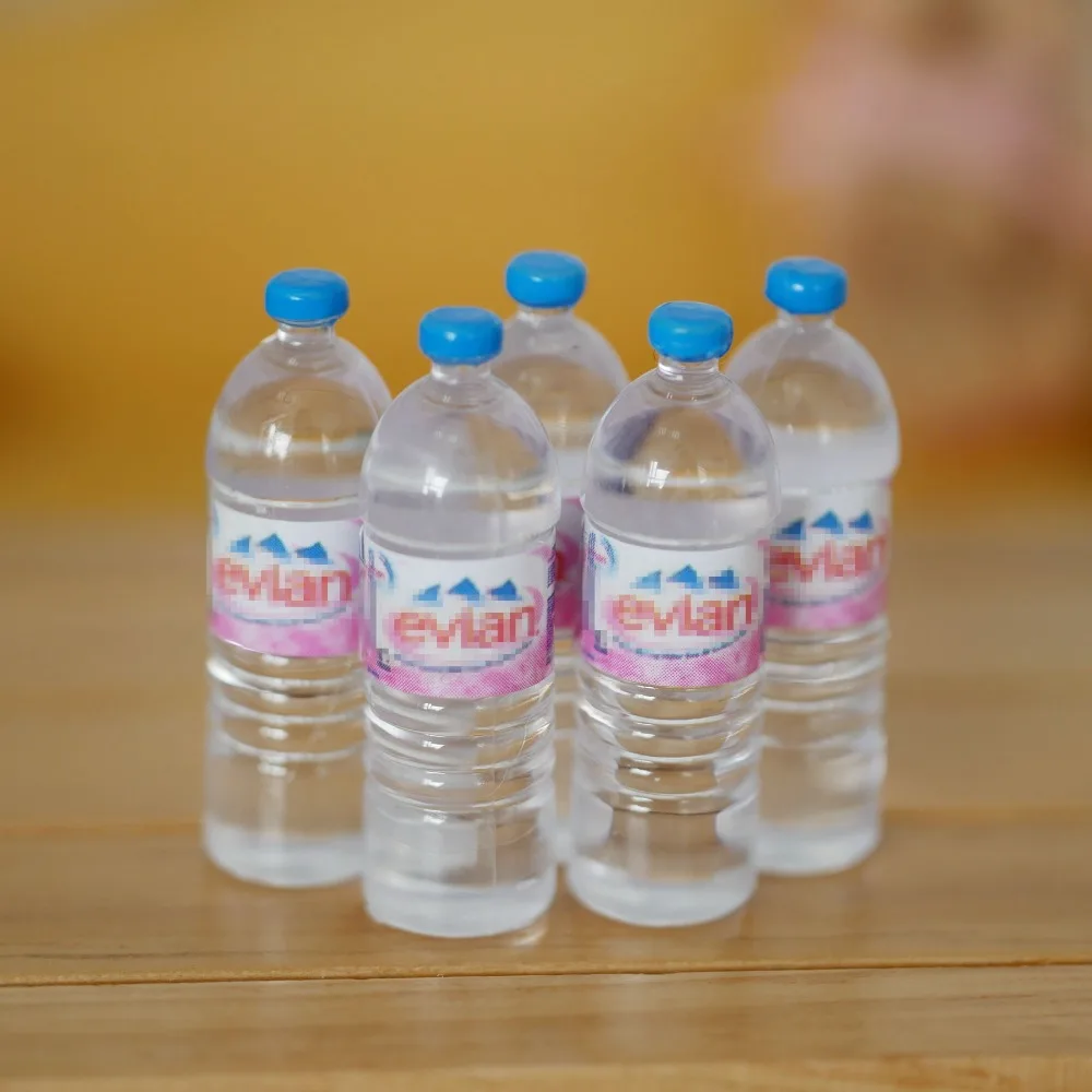 Мини-модель Кукольный домик для минеральной воды мини-аксессуары бутылка для воды куклы украшения