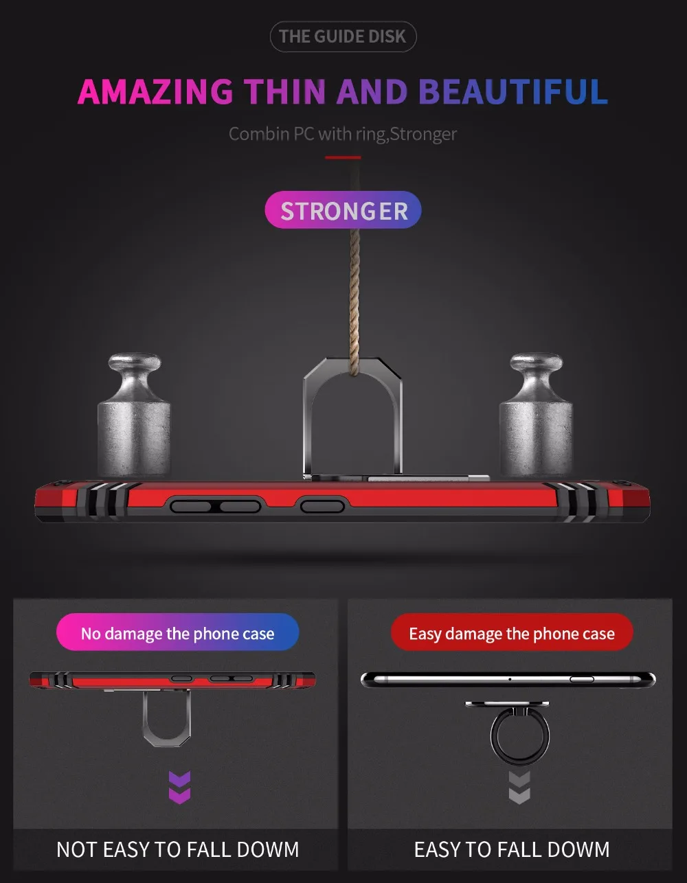 For Samsung Galaxy A50 case Holder StandArmor Hybrid Magnetic Bracket Finger Ring Cover For Samsung A10 A20 A30 A40 A50 A70 Case (12)