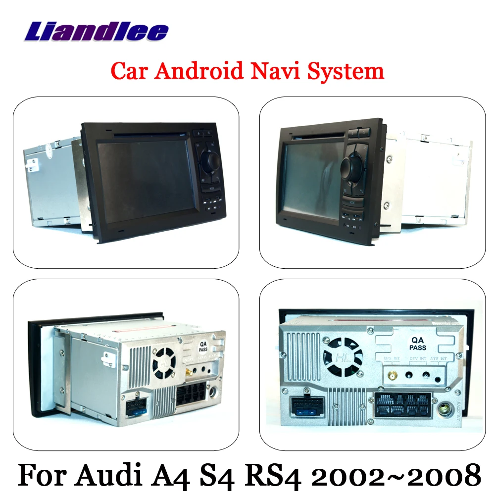 Автомобильный gps навигатор HD экран системы для Audi A4 S4 RS4 B7 2002~ 2005 2006 2007 2008 Android Мультимедиа Радио AM FM CD DVD плеер