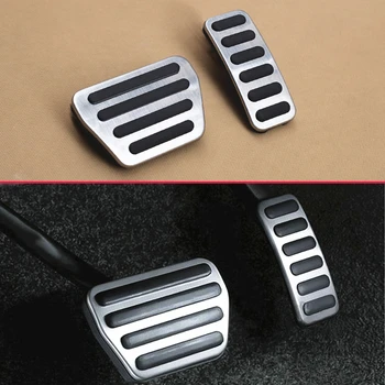 

Non-Slip For Land Rover Range Rover Sport Discovery L405 L494 L462 Steel Gas Brake Accelerator Pedal Cover Overlay Accessories