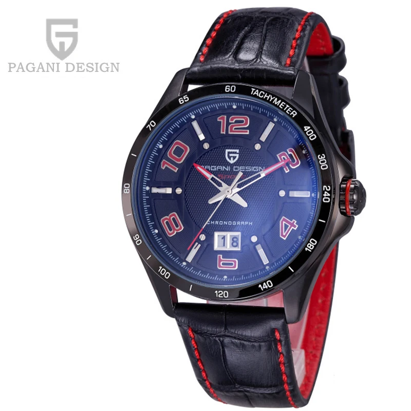 2016 Direct Selling Pagani Design Men Classic 3atm Waterproof Quartz Watch Leather Luxury Brand Sport Watches