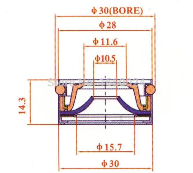 5 шт. автомобильной кондиционер компрессор Охлаждения Насос для ISUZE Zexel DKS 16 H вал уплотнение, сальник прокладка